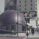 A restaurant in an eye-catching building, the Brown Derby, is shown in Los Angeles, Nov. 1970. (AP Photo/David F. Smith)